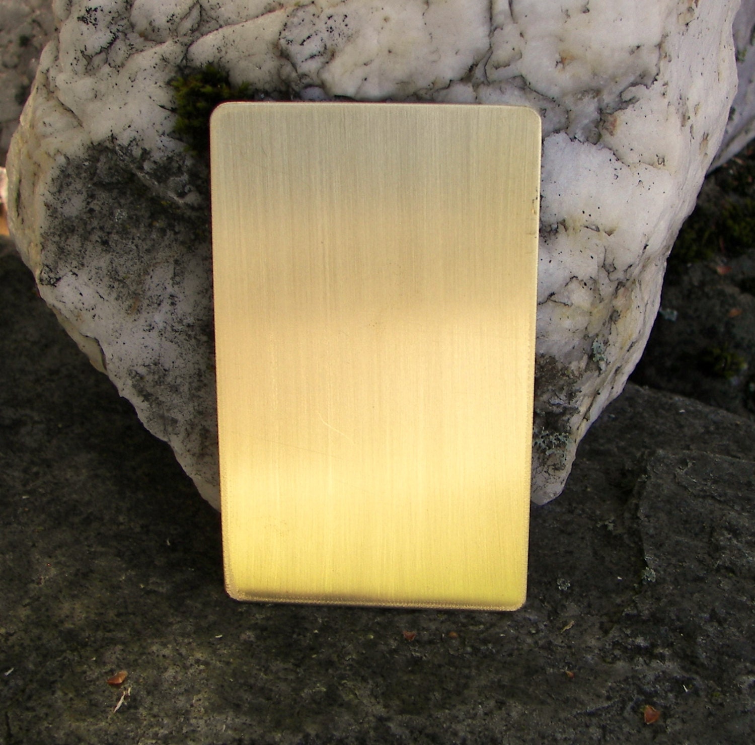 Metall Brieftasche Kartenrohlinge Kupfer, Messing, Stahl, Aluminium | 5Er Set von centralsupplyinc