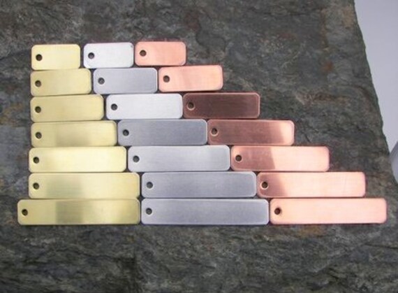 Metallstanzrohlinge 1/2 "Schlüsselanhänger - Kupfer, Messing Oder Aluminium von centralsupplyinc