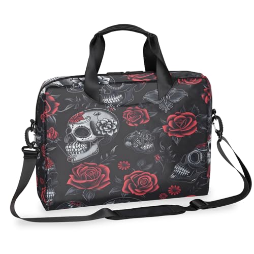 Laptoptasche, Bohemian-Mandala, Laptoptasche, Aktentasche, verstellbare Schultertrage für MacBook Pro 16 Zoll (40,6 cm), Farbe: 032 von cfpolar