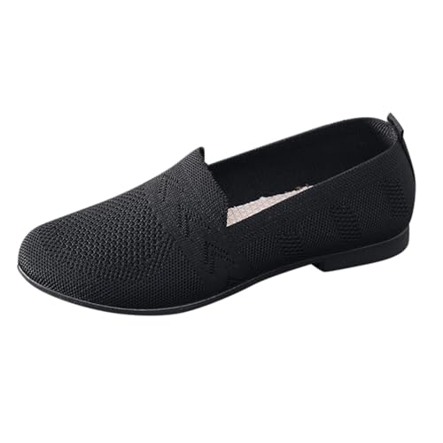 Ballerinas Damen Flache Schuhe Runde Zehe Strick Kleid Schuhe Slip On Sneaker Loafer Ballerina Walking Flats Tanzschuhe Halbschuhe Strickschuhe Bequem Weich Balerinaschuhe Sommerschuhe Ballerinas Damen Flache Schuhe Runde Zehe Strick Kleid Schuhe Slip On Sneaker Loafer Ballerina Walking Flats Tanzschuhe Halbschuhe Strickschuhe Bequem Weich Balerinaschuhe Sommerschuhe von cfpqv