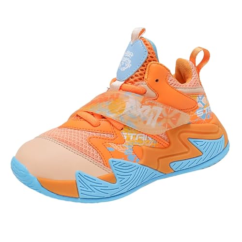 Basketballschuhe Kinder Sneakers Jungen Turnschuhe Sportschuhe Mädchen Knöchelhohe Sneaker Basketball Schuhe Hallenschuhe Outdoor Laufschuhe Anti-Rutsch Trainingsschuhe Gym Sneaker Walkingschuhe13 von cfpqv