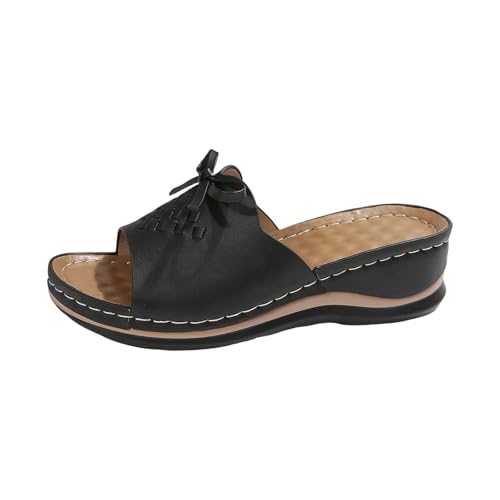 Pantoletten Damen Mit Absatz - Römersandalen Kunstleder Keilsandalen Peep Toe Slippers Schlappen Plateau Slides Latschen Gartenschuhe Pumps Wedges Sommerschuhe Damenschuhe Strandsandalen Pantoletten Damen Mit Absatz - Römersandalen Kunstleder Keilsandalen Peep Toe Slippers Schlappen Plateau Slides Latschen Gartenschuhe Pumps Wedges Sommerschuhe Damenschuhe Strandsandalen von cfpqv
