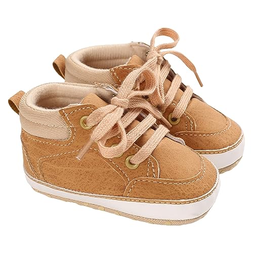 Sneaker Jungen Babystiefel Canvas Schuhe High Top Halbschuhe Hallenschuhe Segeltuchschuhe rutschfeste Hallenturnschuhe Kinder Stiefel Schnürstiefel Freizeitschuhe Walkingschuhe Kinderschuhe16 von cfpqv