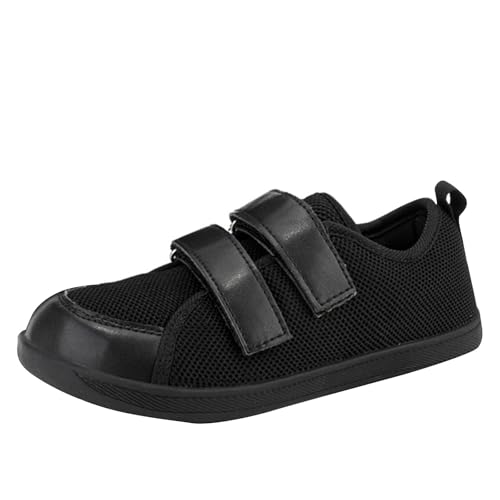 Sneaker Kinder Hallenschuhe Turnschuhe Mädchen Jungen Sportschuhe Ohne Schnürung Kinderschuhe Leicht Atmungsaktiv Laufschuhe Kinder Hallenturnschuhe Rutschfeste Wanderschuhe Outdoor Barfussschuhe11 von cfpqv