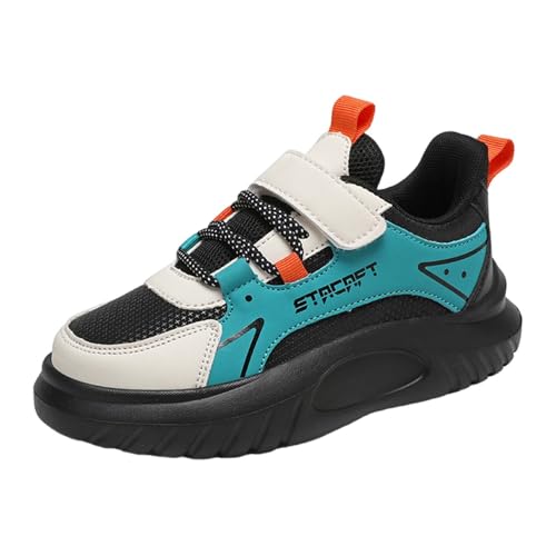 Sportschuhe Kinder Jungen Atmungsaktiv Sneaker Hallenschuhe Turnschuhe Laufschuhe Rutschfeste Schnürschuhe Kinderschuhe Outdoor Trekking Wanderschuhe Hallenturnschuhe Fitnessschuhe Walkingschuhe10 von cfpqv