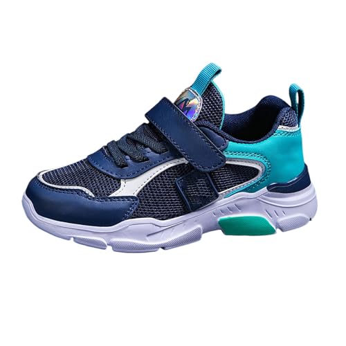 Sportschuhe Kinder Jungen Hallenschuhe Turnschuhe Atmungsaktiv Sneaker Rutschfeste Laufschuhe Outdoor Trekking Wanderschuhe Kinderschuhe Hallenturnschuhe Schnürschuhe Fitnessschuhe Tennisschuhe5 von cfpqv