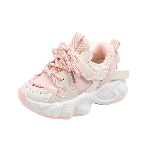 Sportschuhe Kinder Winterschuhe Gefütterte Warm Turnschuhe Mädchen Hallenschuhe Laufschuhe Sneaker Wanderschuhe Rutschfeste Schnürschuhe Hallenturnschuhe Kinderschuhe Fitnessschuhe Barfußschuhe25 von cfpqv