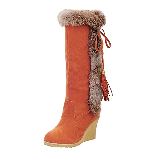 Winterstiefel Damen Gefüttert Langschaftstiefel Keilabsatz Westernstiefel Damenstiefel Plüsch Warm Overknees Stiefel Winterboots Cowboystiefel Wildleder Stiefeletten Herbst Winter Arbeitsstiefel Winterstiefel Damen Gefüttert Langschaftstiefel Keilabsatz Westernstiefel Damenstiefel Plüsch Warm Overknees Stiefel Winterboots Cowboystiefel Wildleder Stiefeletten Herbst Winter Arbeitsstiefel von cfpqv