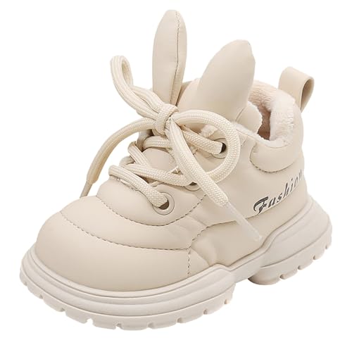 Winterstiefel Kinder Warm Gefüttert Winterschuhe Mädchen Jungen Winterboots Hase Schneestiefel Bequem Trekking Wanderstiefel Winter Kinderschuhe Schnürschuhe Rutschfest Babyschuhe Boots Stiefel27 von cfpqv