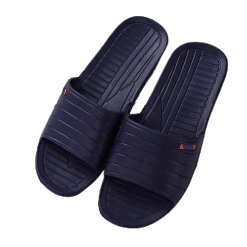 cfpqv Badelatschen Damen Herren Original Hausschuhe Badeschlappen Badeschuhe Flache Slippers Schlappen Sommer Bequem Pantoletten Slide Rutschfest Wolkenschuhe Indoor/Outdoor Duschschuhe Flip Flops von cfpqv