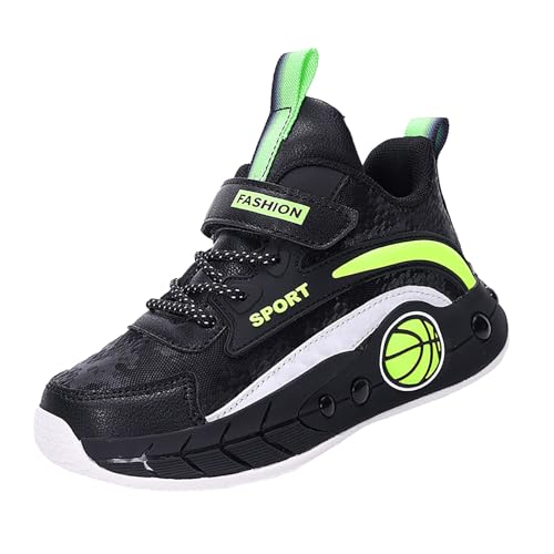 cfpqv Basketballschuhe Kinder Jungen Sneakers Turnschuhe Anti-Rutsch Sportschuhe Trainingsschuhe Hallenschuhe Knöchelhohe Sneaker Basketball Schuhe Outdoor Laufschuhe Gym Sneaker Walkingschuhe17 von cfpqv