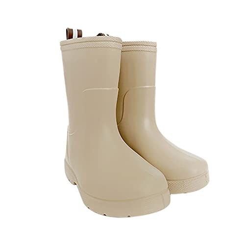 cfpqv Gummistiefel Kinder 24 Regenstiefel Regenschuhe Rain Boots Regen Stiefel Wasserdichte Kinderstiefel Jungen Mädchen Kinderschuhe Rutschfeste Bootschuhe 3-12 Jahre Stiefeletten Gummischuhe von cfpqv