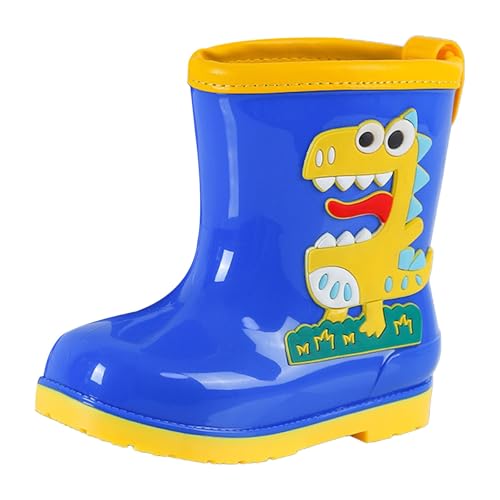 cfpqv Gummistiefel Kinder Regenstiefel Mädchen Niedlich Cartoon Stiefel Regenschuhe wasserdichte Stiefeletten rutschfeste Rain Boots Kids Bootschuhe Unisex Kinderstiefel Jungen Kinderschuhe 1-9 Jahre von cfpqv