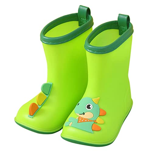 cfpqv Gummistiefel Kinder Regenstiefel Mädchen Niedlich Cartoon Stiefel Regenschuhe wasserdichte Stiefeletten rutschfeste Rain Boots Kids Bootschuhe Unisex Kinderstiefel Jungen Kinderschuhe 1-9 Jahre von cfpqv