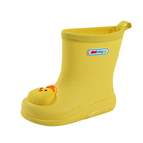 cfpqv Gummistiefel Kinder Regenstiefel Mädchen Regenschuhe Regen Stiefel Halbschaft Rain Boots Wasserdichte Kinderstiefel Kinderschuhe Rutschfeste Frühling Sommer Stiefeletten Bootschuhe 2-8 Jahre von cfpqv