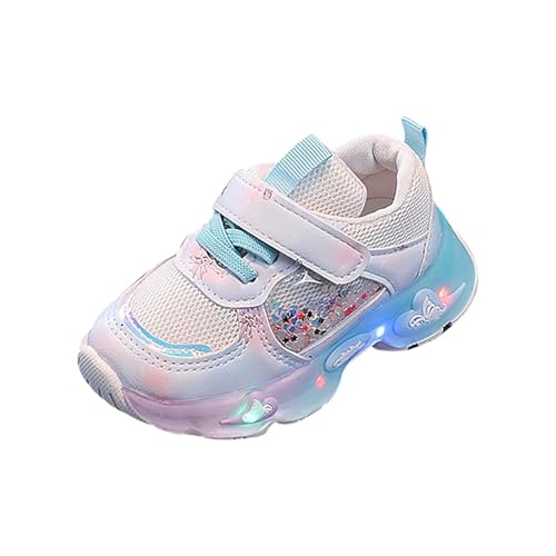 cfpqv Hallenschuhe Kinder 24, Turnschuhe Mädchen Sportschuhe Sneaker Atmungsaktiv Schnürschuhe Kinderschuhe rutschfeste Laufschuhe Outdoor Fitnessschuhe Babyschuhe Hallenturnschuhe Tennisschuhe4 von cfpqv
