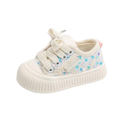 cfpqv Hallenschuhe Kinder Sneaker Mädchen Jungen Schnürschuhe Sportschuhe Leicht Atmungsaktiv Laufschuhe Kinderschuhe Mesh Turnschuhe rutschfeste Hallenturnschuhe Outdoor Halbschuhe Barfussschuhe10 von cfpqv