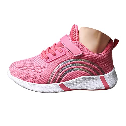 cfpqv Hallenschuhe Mädchen Jungen Sportschuhe Kinder Turnschuhe Atmungsaktiv Mesh Sneaker rutschfeste Laufschuhe Hallenturnschuhe Wanderschuhe Outdoor Fitnessschuhe Tennisschuhe Kinderschuhe50 von cfpqv