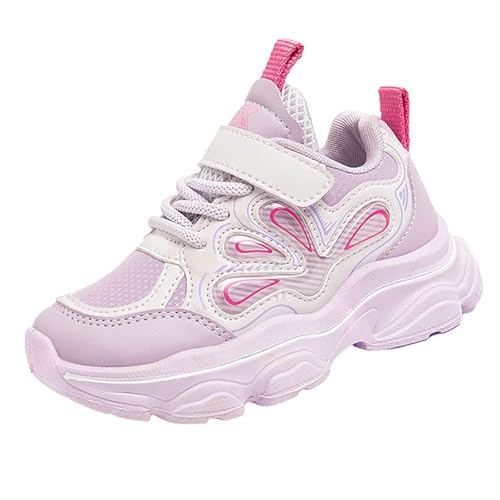 cfpqv Hallenschuhe Mädchen Jungen Sportschuhe Outdoor Trekking Wanderschuhe Atmungsaktiv Laufschuhe Sneaker Kinder Turnschuhe Kinderschuhe rutschfeste Hallenturnschuhe Tennisschuhe Walkingschuhe10 von cfpqv