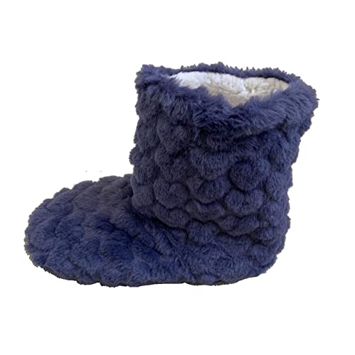 cfpqv Hohe Warme Hausschuhe Damen Winter Bequeme Warme Filzpantoffeln Hohe Mit Fellfutter Hausschlappen Geschlossener Ferse Faux Pelz Rutschfeste Pantoffeln Leichte Damen Herren Hausschuhe von cfpqv