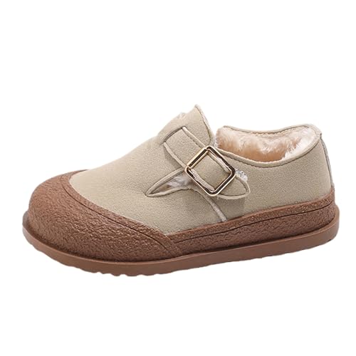 cfpqv Slip On Sneaker Kinder Hallenschuhe Gefütterte Warm Winterschuhe Mädchen Jungen Turnschuhe Laufschuhe Sportschuhe rutschfeste Hallenturnschuhe Outdoor Kinderschuhe Halbschuhe Barfussschuhe15 von cfpqv