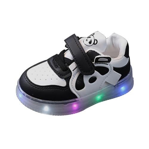cfpqv Sneaker Mädchen Jungen Hallenschuhe Kinder Low Top Halbschuhe Panda Turnschuhe Sportschuhe Atmungsaktiv Kinderschuhe Babyschuhe rutschfeste Laufschuhe Hallenturnschuhe Freizeitschuhe6 von cfpqv