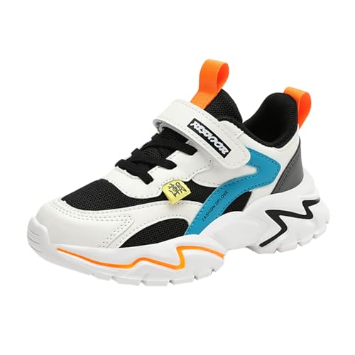 cfpqv Sportschuhe Kinder Turnschuhe Jungen Hallenschuhe Laufschuhe Atmungsaktiv Kinderschuhe Hallenturnschuhe rutschfeste Sneaker Wanderschuhe Outdoor Fitnessschuhe Tennisschuhe Barfußschuhe24 von cfpqv