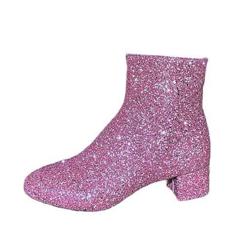 cfpqv Stiefeletten Damen Mit Absatz Kurzstiefel Pailletten Damenstiefel Prinzessin Stiefel Westernstiefel Ankle Boots Halbstiefel Schlupfstiefel Arbeitsstiefel Party Halloween Karneval Kostüm cfpqv Stiefeletten Damen Mit Absatz Kurzstiefel Pailletten Damenstiefel Prinzessin Stiefel Westernstiefel Ankle Boots Halbstiefel Schlupfstiefel Arbeitsstiefel Party Halloween Karneval Kostüm von cfpqv