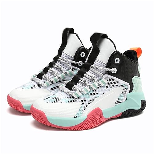 cfpqv Turnschuhe Kinder Hallenschuhe Jungen Sportschuhe Leicht Atmungsaktiv Laufschuhe Kinderschuhe Sneaker Outdoor Fitnessschuhe Hallenturnschuhe rutschfeste Schnürschuhe Wanderschuhe Barfußschuhe8 von cfpqv