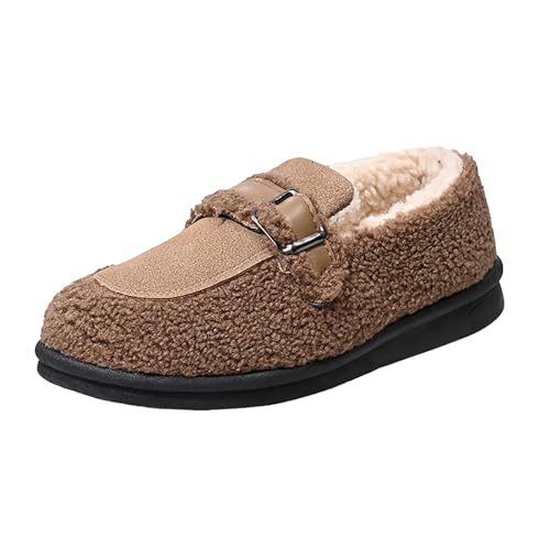 cfpqv Winterschuhe Damen Gefüttert Loafer Slip On Schuhe Winterboots Plüsch Geschlossene Hausschuhe Damenschuhe Winter Boots Slippers Pantoffeln Warm Halbschuhe Sneaker Wanderschuhe Arbeitschuhe cfpqv Winterschuhe Damen Gefüttert Loafer Slip On Schuhe Winterboots Plüsch Geschlossene Hausschuhe Damenschuhe Winter Boots Slippers Pantoffeln Warm Halbschuhe Sneaker Wanderschuhe Arbeitschuhe von cfpqv