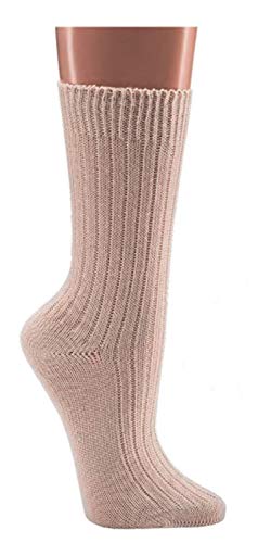 100% BIO Baumwollsocken * 3er-Bündel Für Damen und Herren Natur schwarz CH-2156 (Natur, 35-38) von ch-home-design