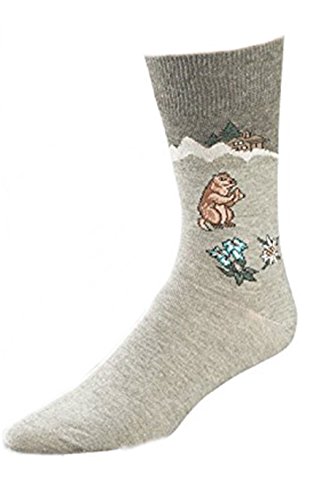 3 Paar Computer-Socken Murmeltier für Damen und Herren CH-187 (35-38) von ch-home-design