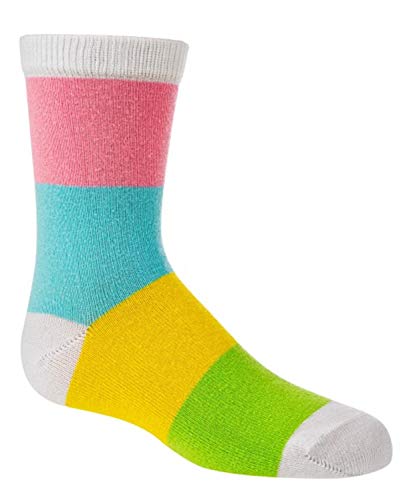 GOTS Zertifiziert-Bio Kindersöckchen * 3er-Bündel* 75% Bio Baumwolle Socken Für Mädchen CH-691 (27-30, Streifen) von ch-home-design