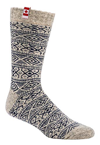 Thermo-wollsocken"Canadian Socks" Vollplüsch gefüttert ''1 Paar'' für Teens Damen und Herren CH-590 (35-38, Schwarz) von ch-home-design