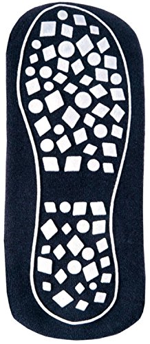 abs socken damen Home StrumpfSocken mit Abs-Sohle Für Damen und Herren ''1 Paar''Schwarz Marine Anthrazit (43-46, Schwarz) von ch-home-design