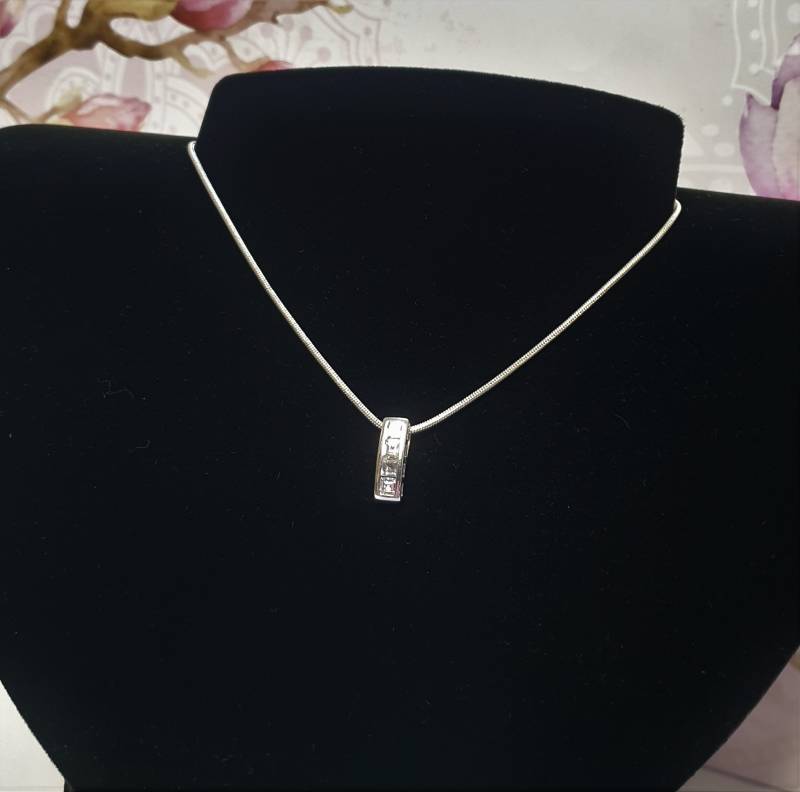 Silberanhänger 925 Silber Mit Kristallsteinen San124 von chainsio