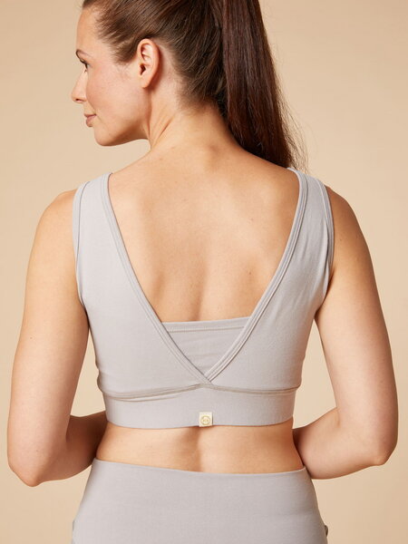 chakrana Gemütliches Yoga-Bustier "Kuschel-Sundari" aus Biobaumwolle chakrana Gemütliches Yoga-Bustier "Kuschel-Sundari" aus Biobaumwolle von chakrana
