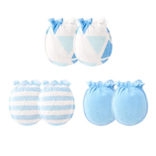 Baby Unisex Cotton Gloves For Boys Girls Scratch Mittens for Newborn 0-12 Months Personalisierte Geschenke Neugeborenen Set Anti-scratch Baby Mittens von Chamie