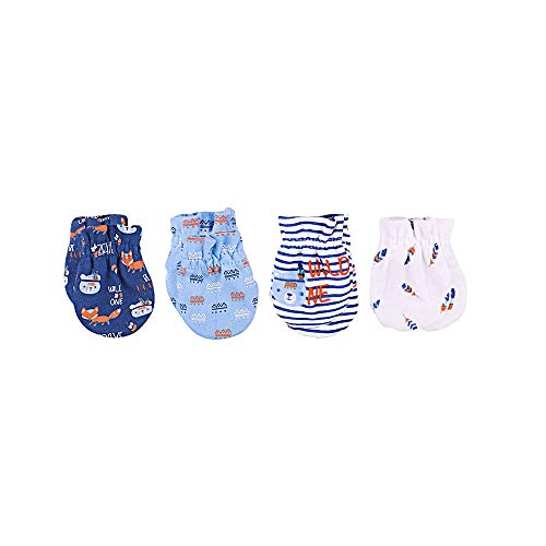 Baby Unisex Cotton Gloves For Boys Girls Scratch Mittens for Newborn 0-12 Months Personalisierte Geschenke Neugeborenen Set Anti-scratch Baby Mittens von chamie