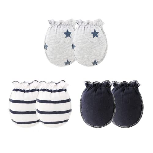 Baby Unisex Cotton Gloves For Boys Girls Scratch Mittens for Newborn 0-12 Months Personalisierte Geschenke Neugeborenen Set Anti-scratch Baby Mittens von chamie