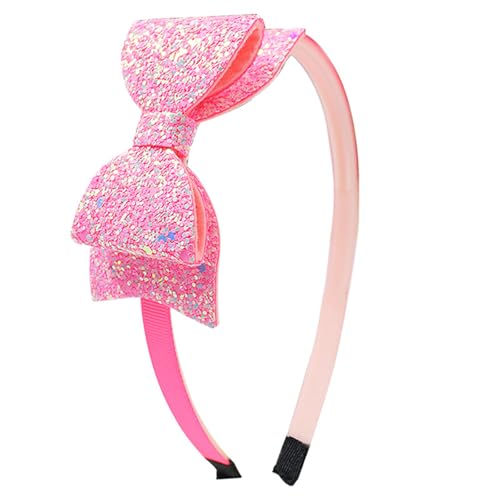 5 Stück Haarreifen mit Schleife, Modischer Haarreifen Damen-Haar, Niedliche Stirnband mit Schleife, für Frauen Mädchen Haarstyling (F) von champracer