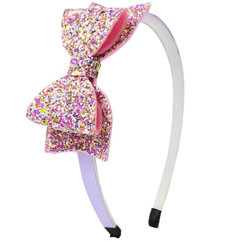 5 Stück Haarreifen mit Schleife, Modischer Haarreifen Damen-Haar, Niedliche Stirnband mit Schleife, für Frauen Mädchen Haarstyling (Q) von champracer