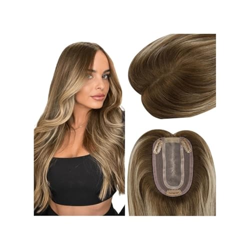 Langhaarperücke, 3 x 5 Zoll unsichtbares Haarteil (für Frauen mit dünner werdendem Haar)(18 inch) von changgengyi