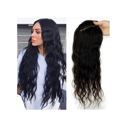 Langhaarperücke, Gewellte, lockige Perücke for Damen, 15 x 16 cm, Spitzenunterseite(18inch) von changgengyi