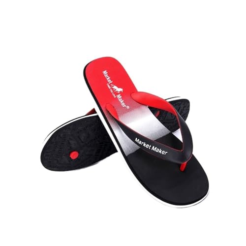 changgengyi Duschpantoffel, Flip-Flops for Herren – Sommer-Strandsport-Sandalen, leicht und bequem(Black,44 EU) von changgengyi