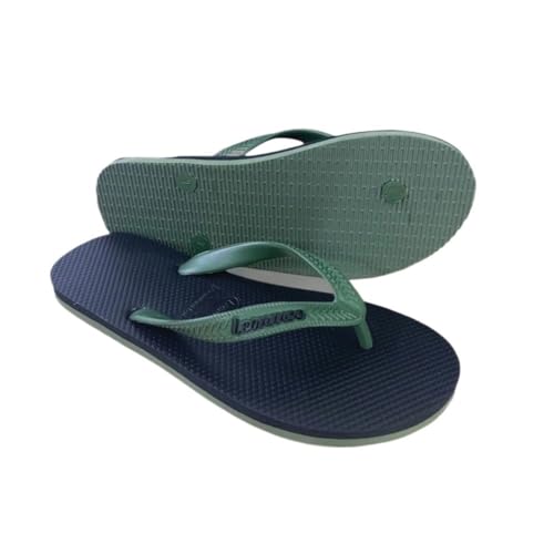 changgengyi Duschpantoffel, Herren-Flip-Flops mit weicher Sohle, leichte, nicht riechende Fußpantoffeln(Green,40 EU) von changgengyi