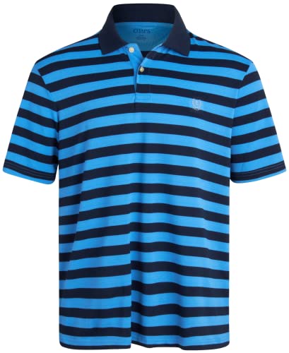 Chaps Herren Poloshirt - Dry Fit Performance Kurzarm Golf Polo Shirt für Männer (S-2XL), Blau (Azure Blue), XL von chaps