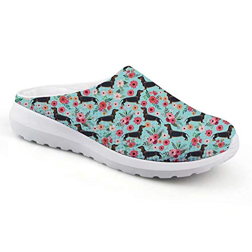 chaqlin Casual Home Haus Pantoffel Damen Sandalen Sneakers Dackel Floral Garden Clogs Schuhe Größe 39 chaqlin Casual Home Haus Pantoffel Damen Sandalen Sneakers Dackel Floral Garden Clogs Schuhe Größe 39 von chaqlin