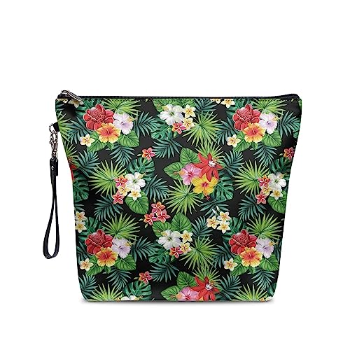 chaqlin Große Kosmetiktasche für Geldbörse Frauen Mädchen Make-up-Taschen wasserdichte Reißverschluss Brieftasche Tragbare Reise Schönheit Taschen Toilettenartikel Organizer, Kawai Pfote, Einheitsgröße, Kulturbeutel von chaqlin