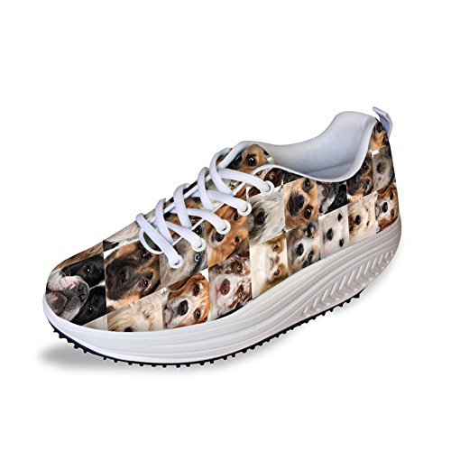 chaqlin Höhensteigende Plattformschuhe Frauen Landschaft Malerei Casual Swing Schuhe für Damen, - Hunde - Größe: 41 EU chaqlin Höhensteigende Plattformschuhe Frauen Landschaft Malerei Casual Swing Schuhe für Damen, - Hunde - Größe: 41 EU von chaqlin